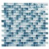 Andova Tiles SAMPLE Highline 0625 x 125 Glass Mosaic Sheet Floor Use Tile SAM-ANDHIG148